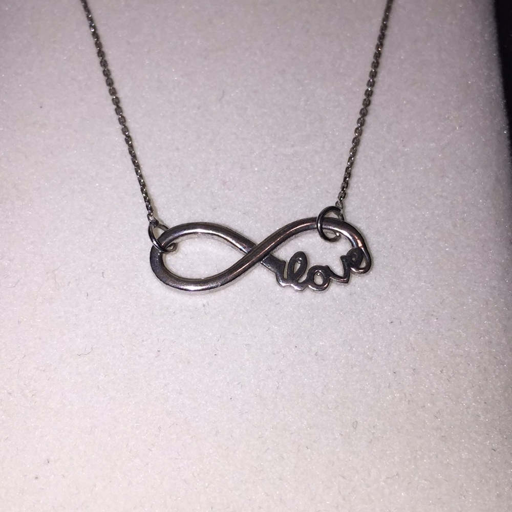 Love infinity necklace